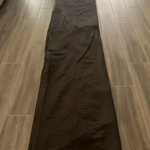Bellacor drapes    Chocolate brown lined panels (4) 110x48.